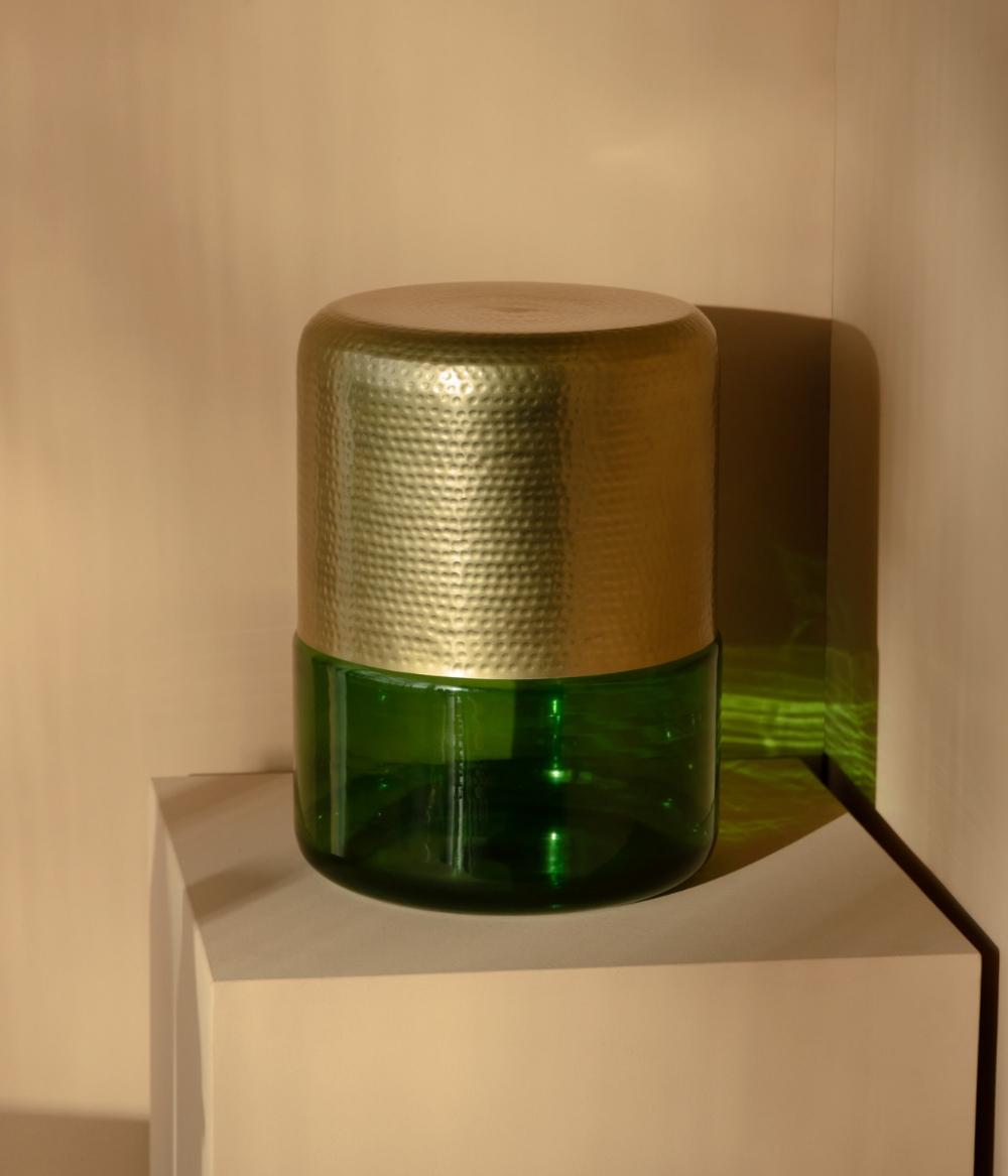 Dutchbone Cave Bijzettafel Groen