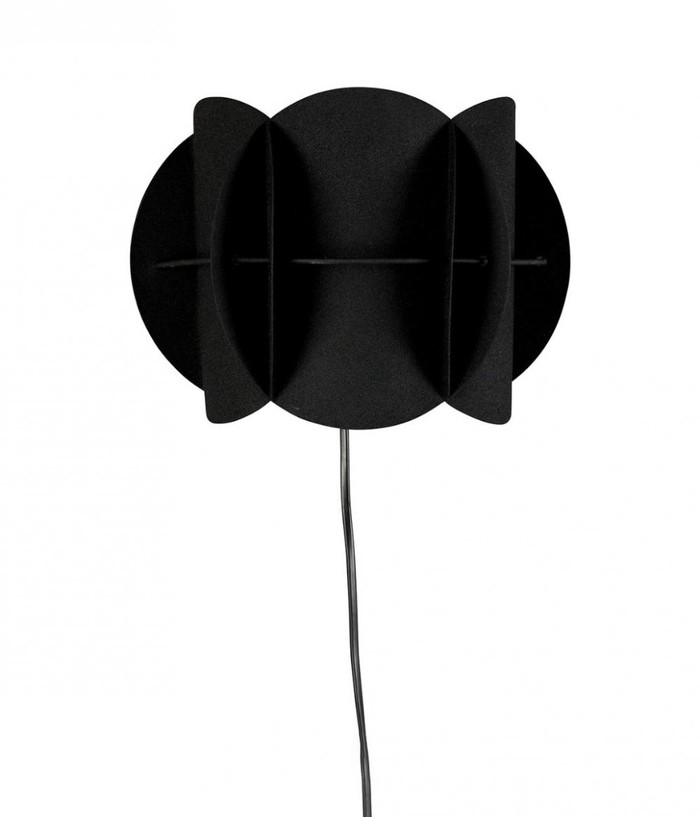 dutchbone Corridor Wandlamp Zwart