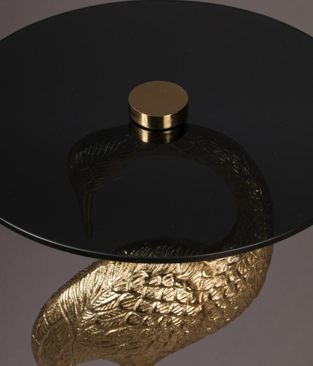 Dutchbone Crane Bijzettafel Goud