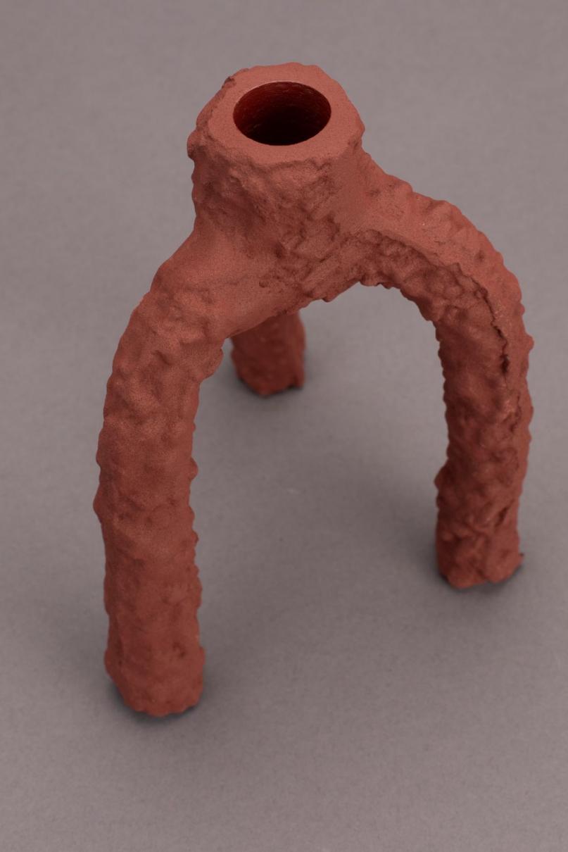 Dutchbone Cruz Kandelaar L Terracotta