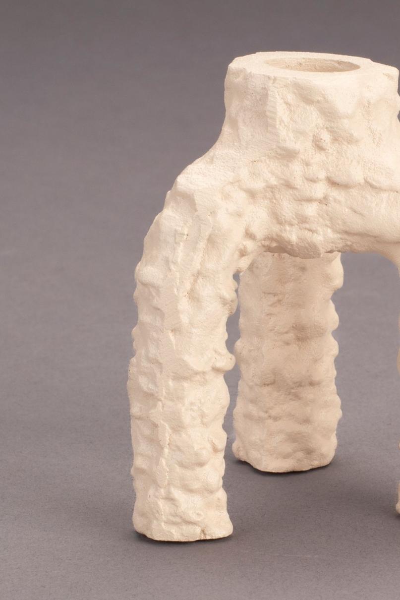 Dutchbone Cruz Kandelaar S Beige