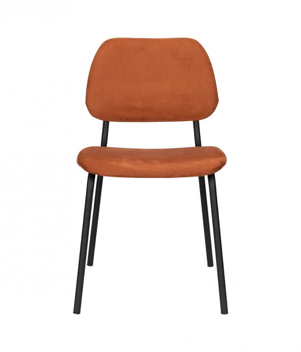 Dutchbone Darby Stoel Terra Cotta