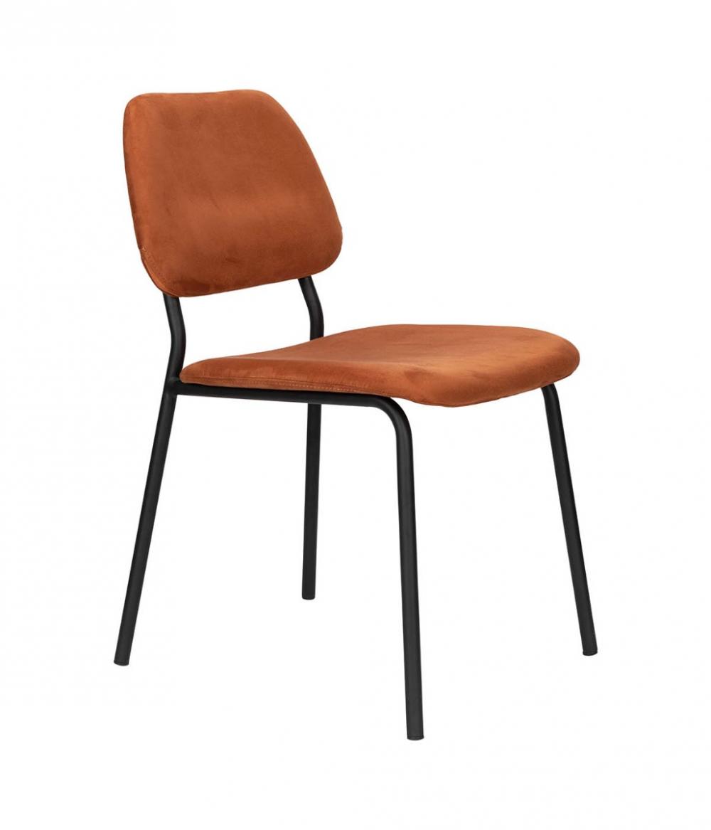 dutchbone Darby Stoel Terra Cotta