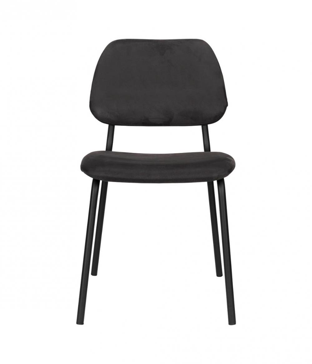 Dutchbone Darby Stoel Zwart