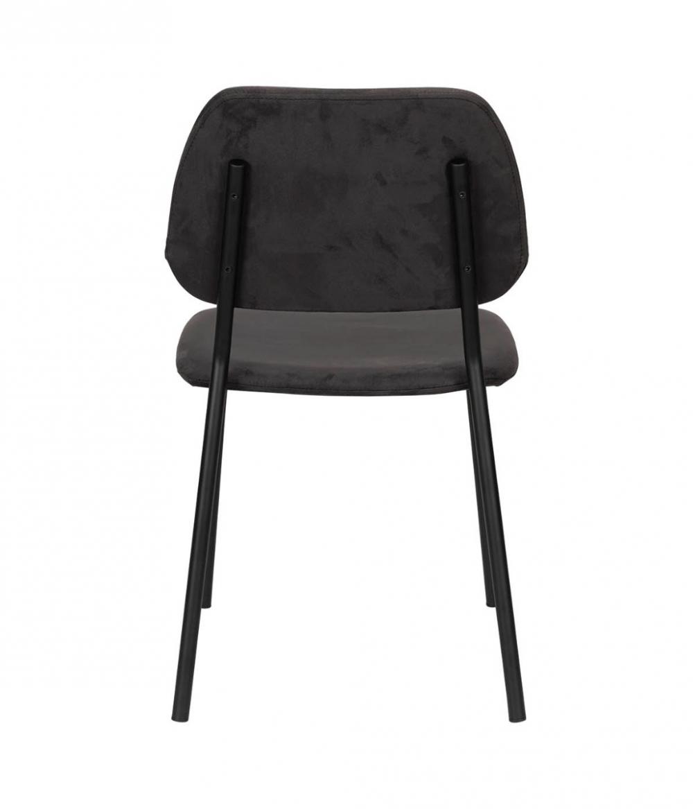 Dutchbone Darby Stoel Zwart