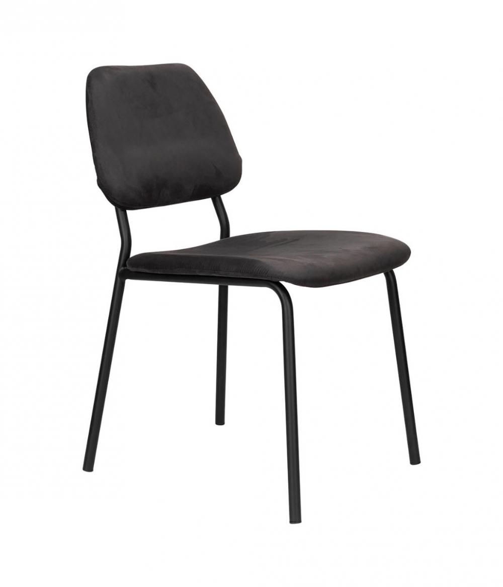 dutchbone Darby Stoel Zwart