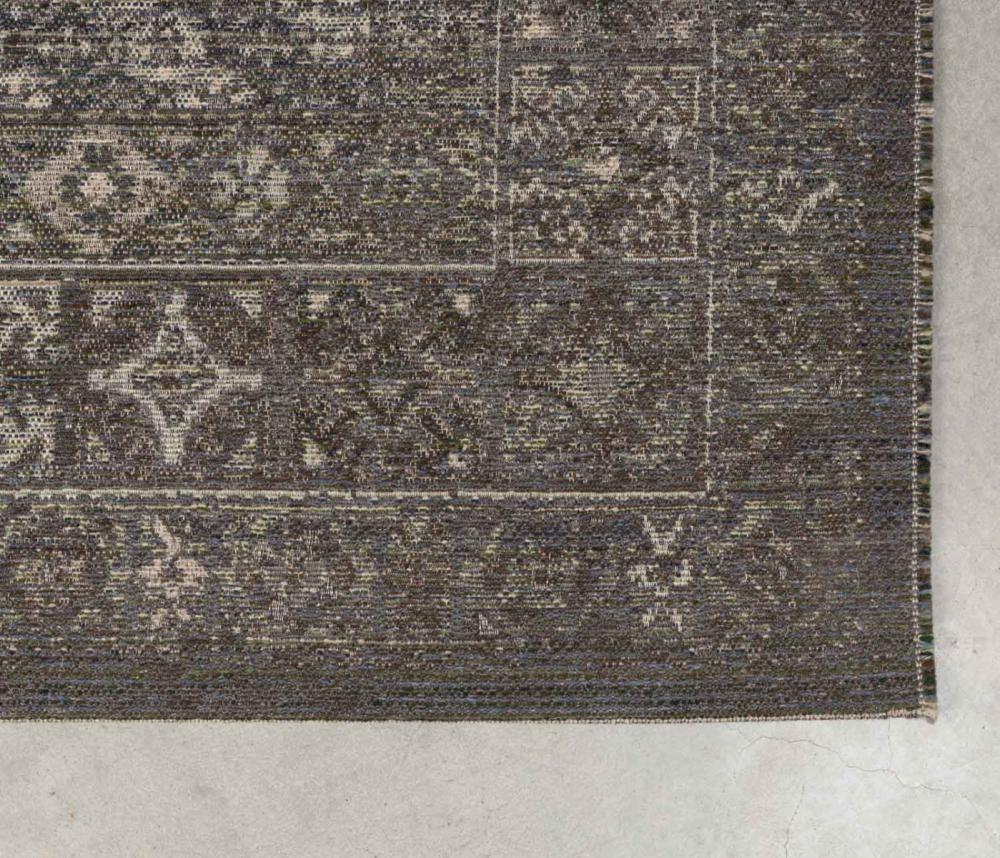 Dutchbone Devon Vloerkleed Charcoal Groen 200x300