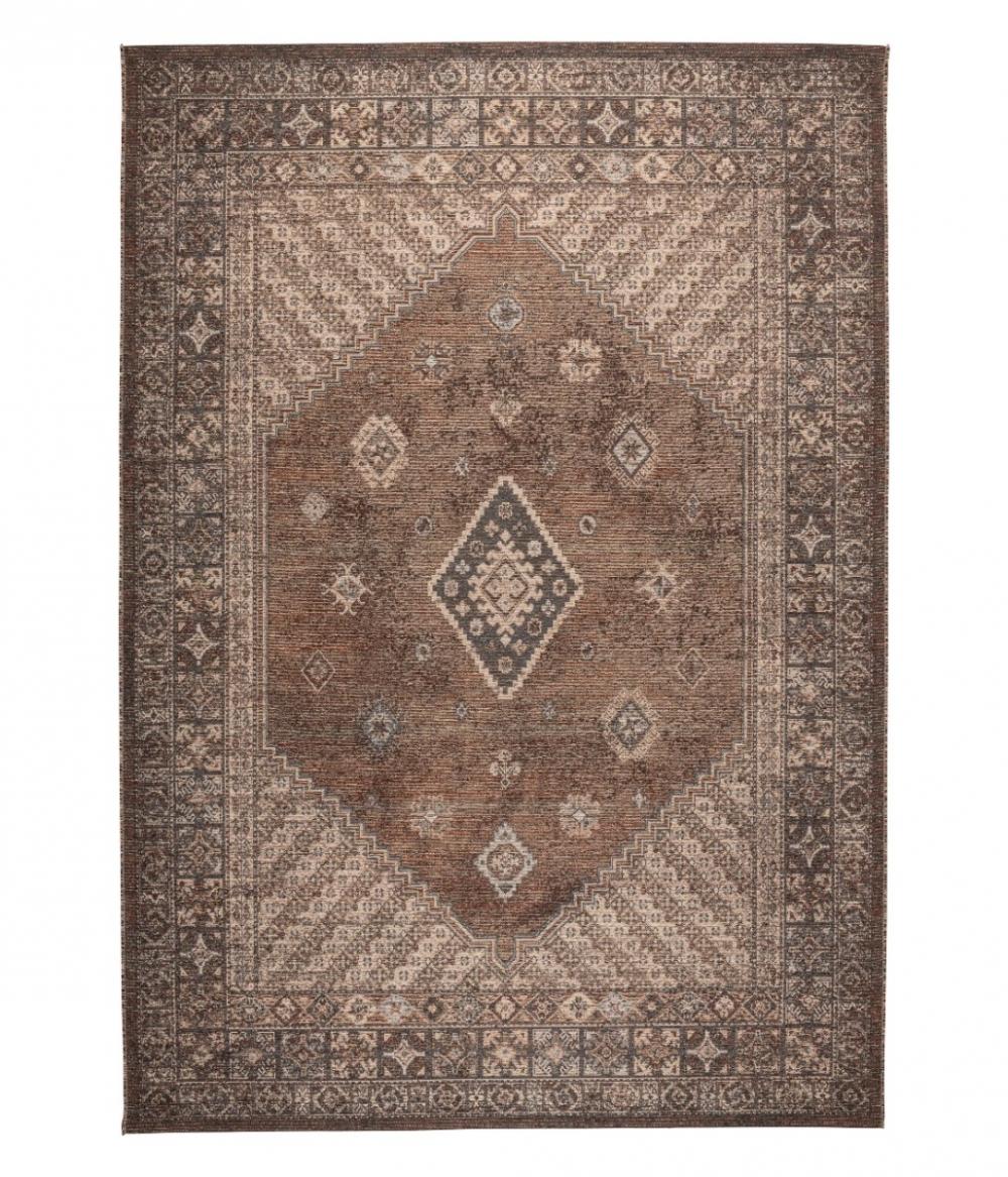 dutchbone Devon Vloerkleed Earthy Bruin 170x240