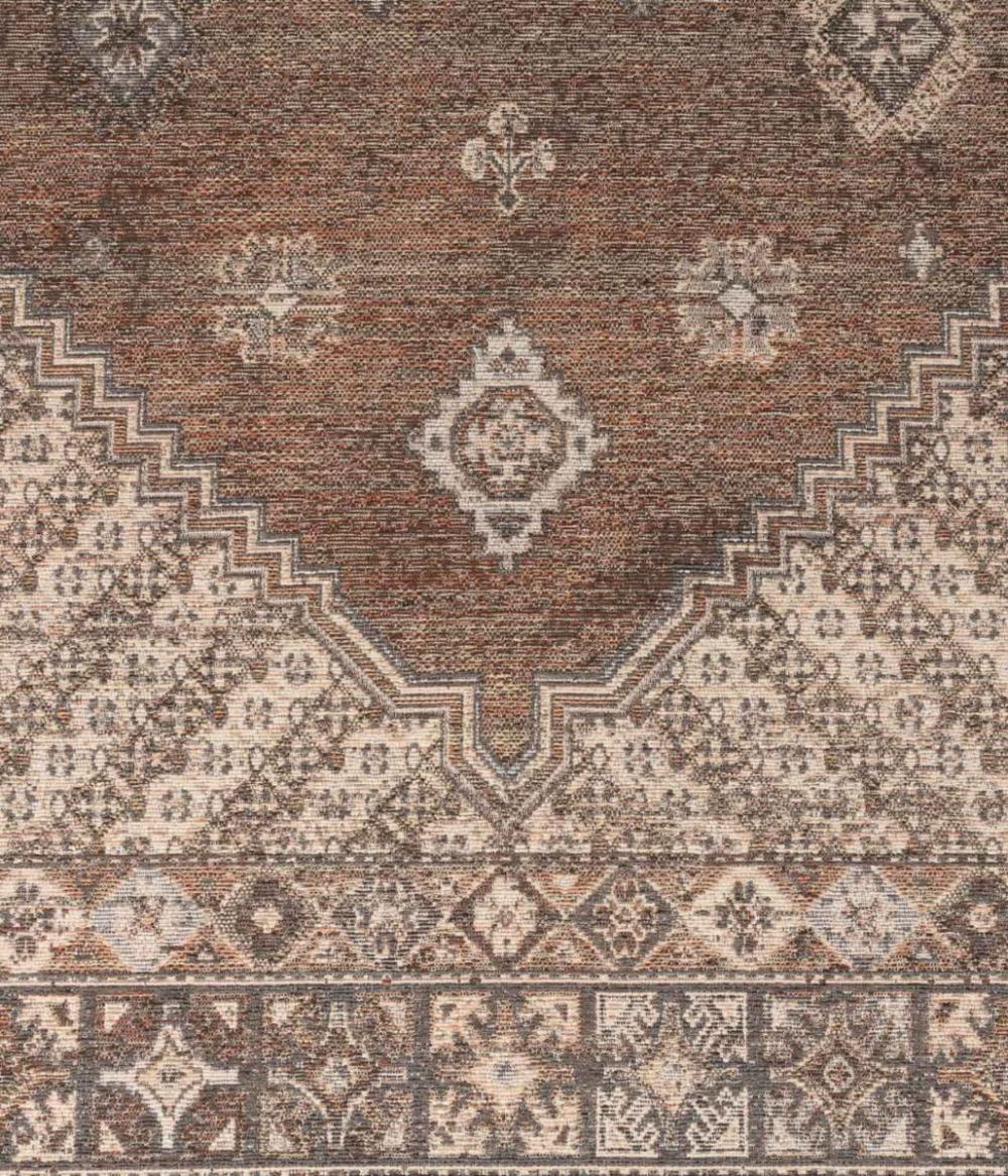 Dutchbone Devon Vloerkleed Earthy Bruin 200x300