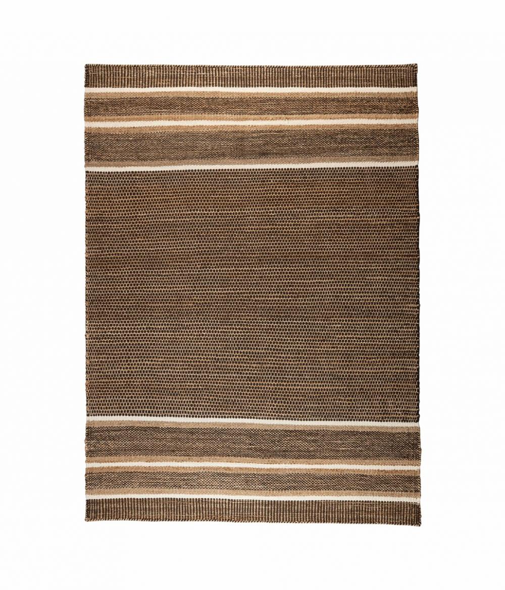 dutchbone Djahe Vloerkleed Naturel/Bruin 160X230
