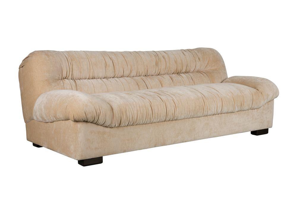 Dutchbone Douglas 3-zitsbank Velours Beige