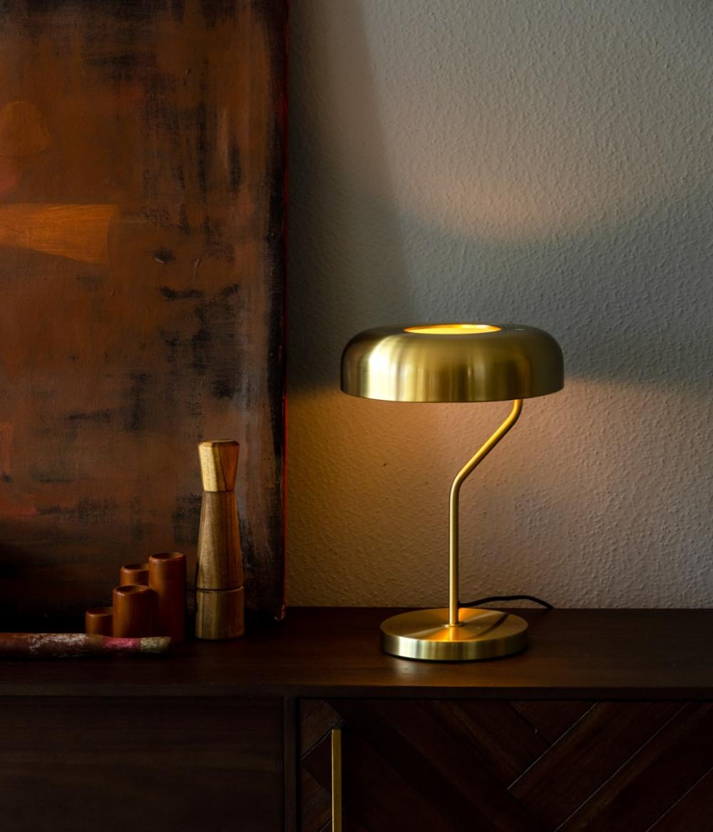Dutchbone Eclipse Tafellamp Goud