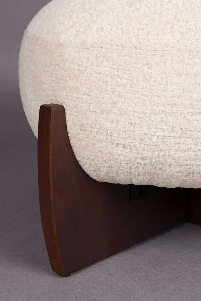 Dutchbone Emilius Pouf Beige