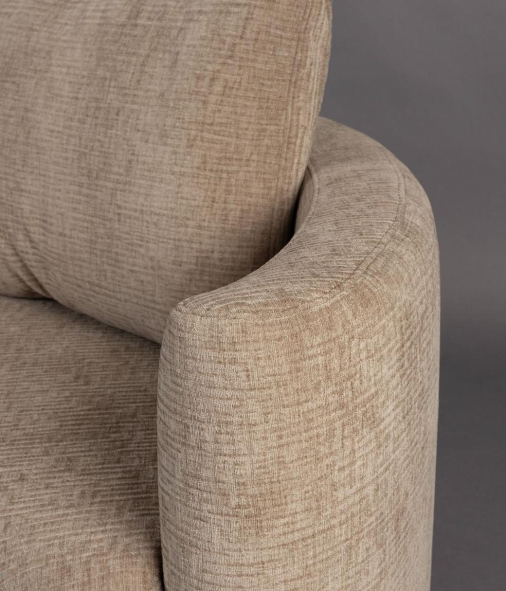 Dutchbone Fernon Bank Karamel Bruin