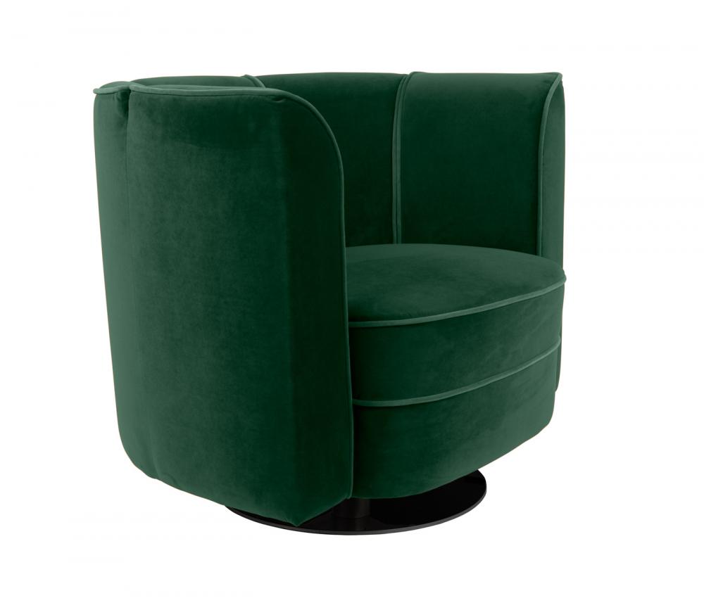 Dutchbone Flower Loungestoel Groen