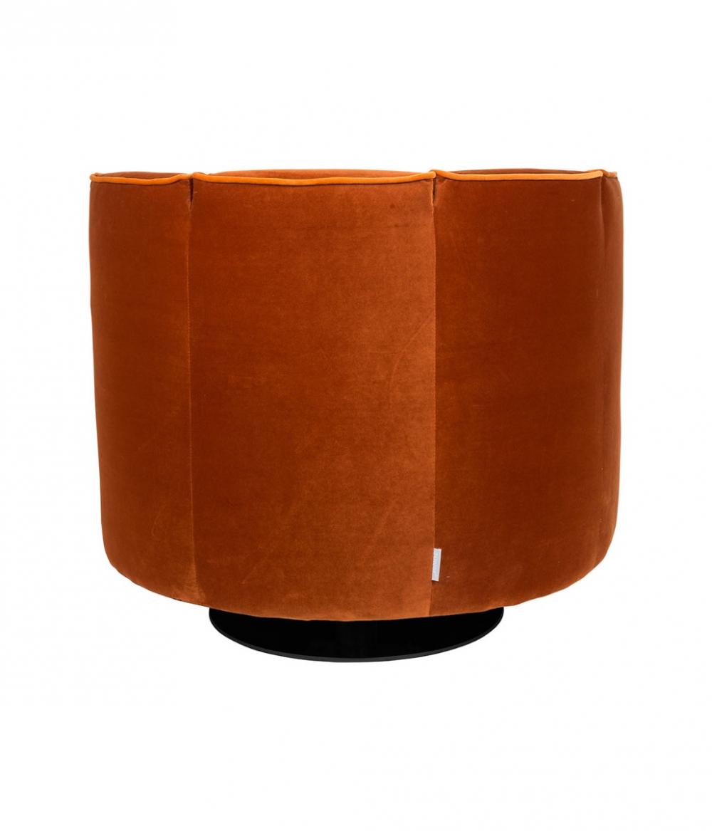 Dutchbone Flower Loungestoel Oranje