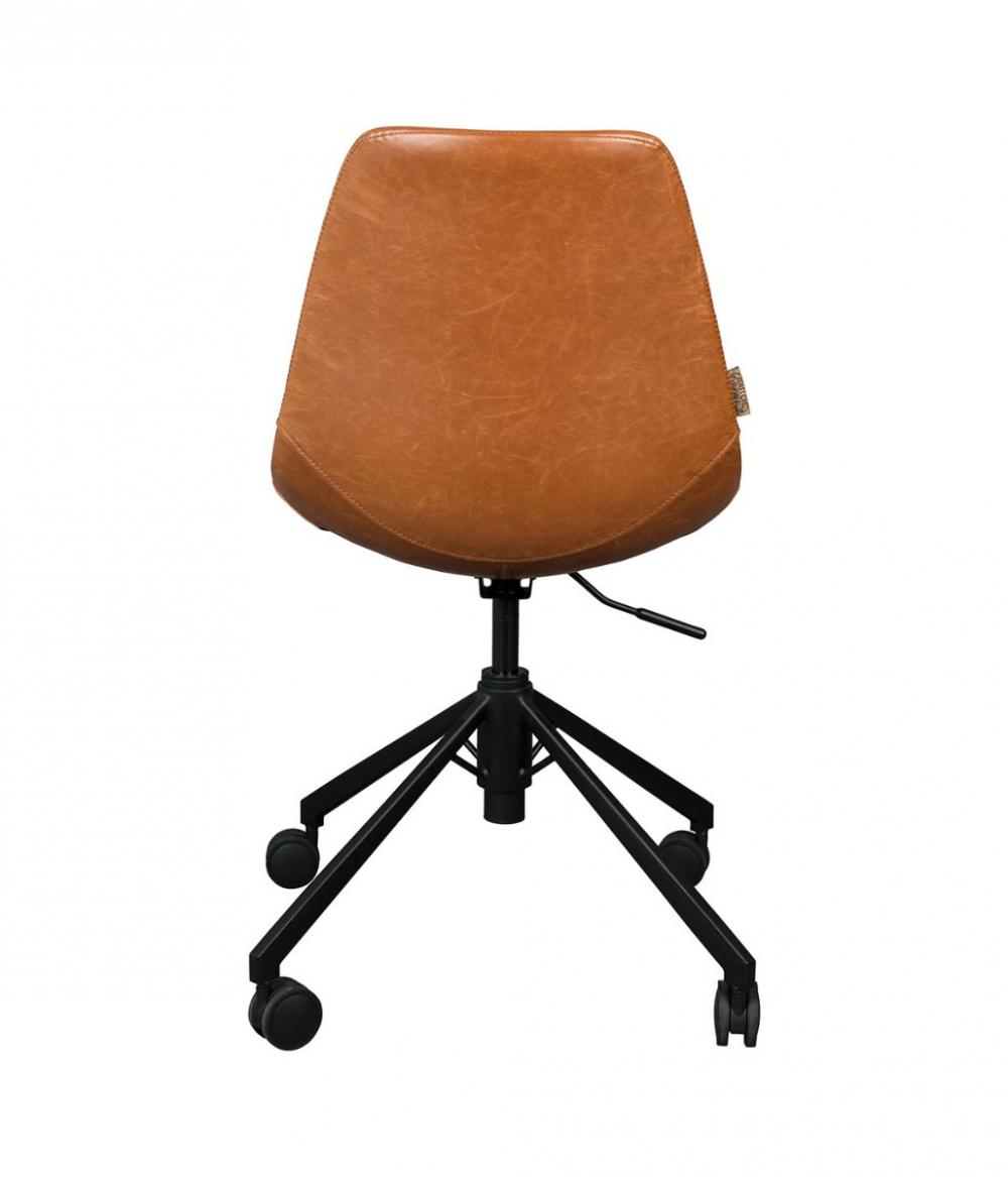 Dutchbone Franky Bureaustoel Bruin