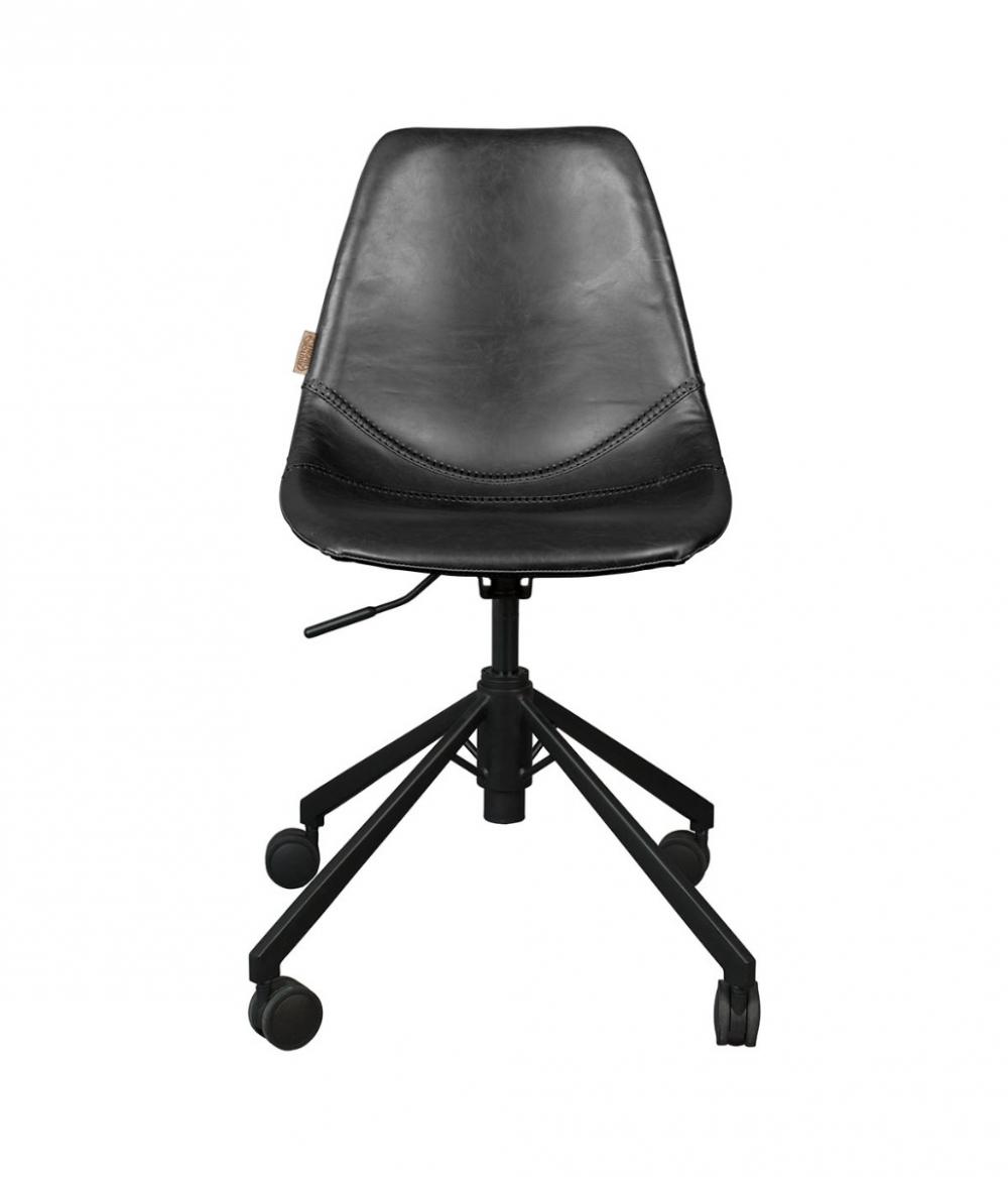 Dutchbone Franky Bureaustoel Zwart