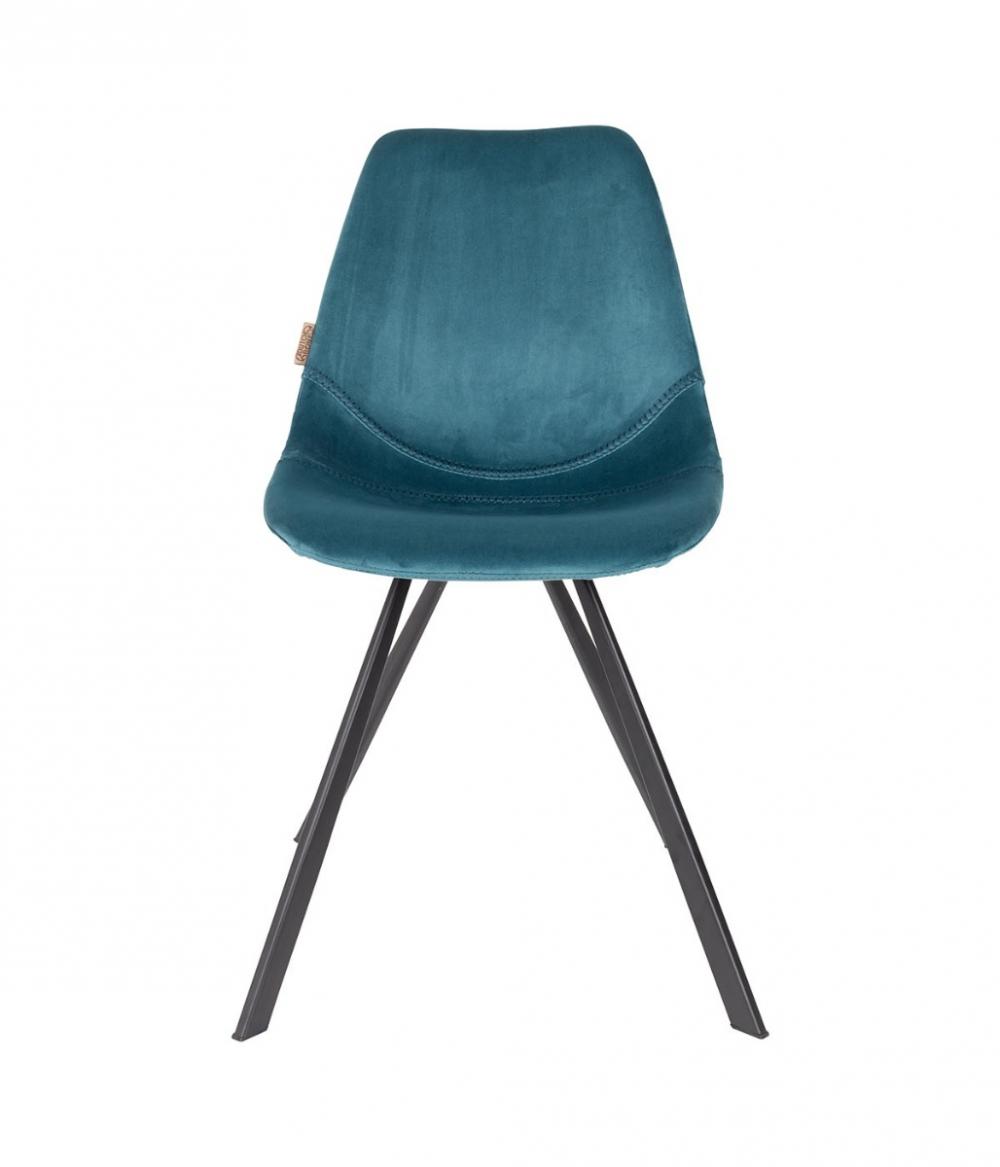 Dutchbone Franky Stoel Blauw
