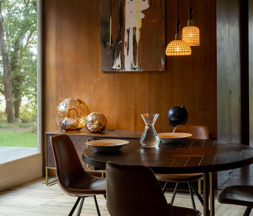 Dutchbone Franky Stoel Bruin