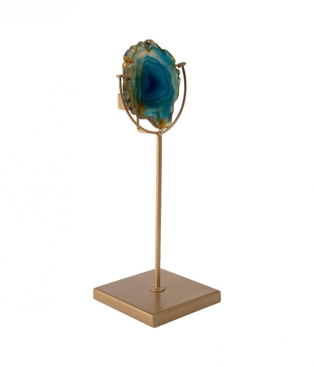 Dutchbone Gem Kandelaar Blauw