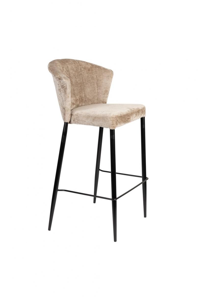 dutchbone Georgia Barkruk Beige