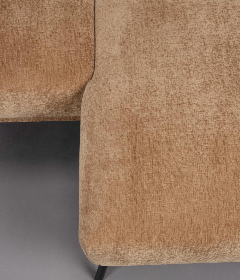 Dutchbone Harper 4 5 Zitsbank Rechts Camel