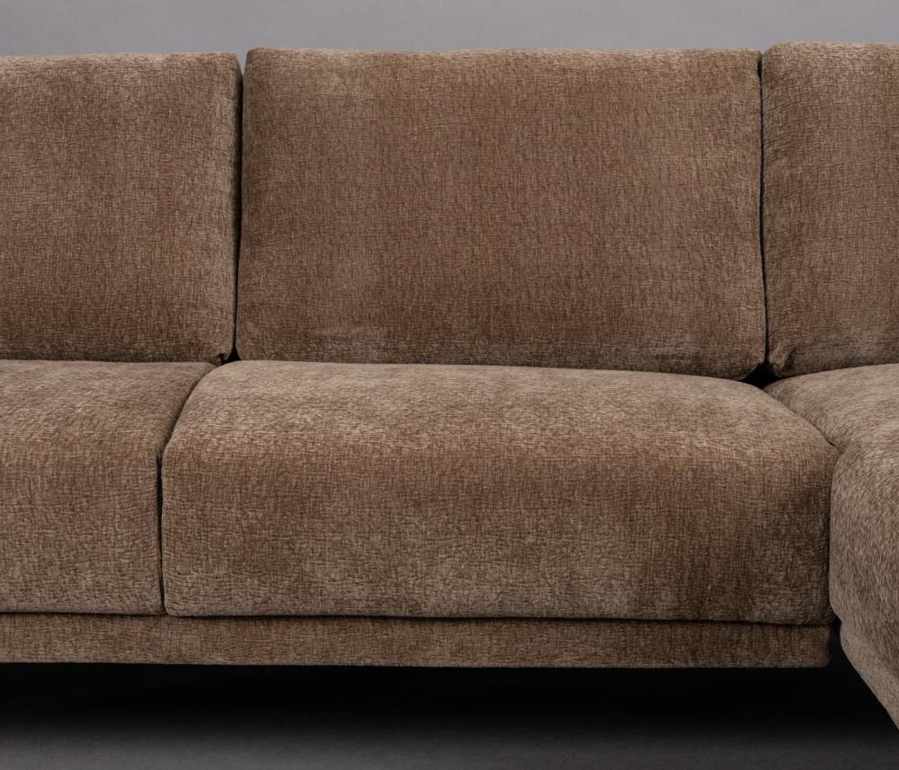 Dutchbone Harper 4 5 Zitsbank Rechts Coffee