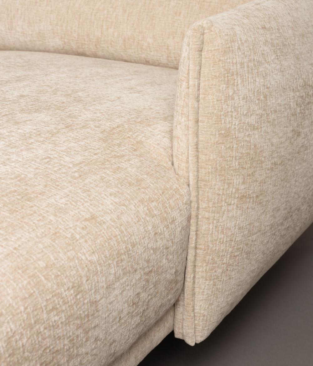 Dutchbone Harper 4 5 Zitsbank Rechts Naturel