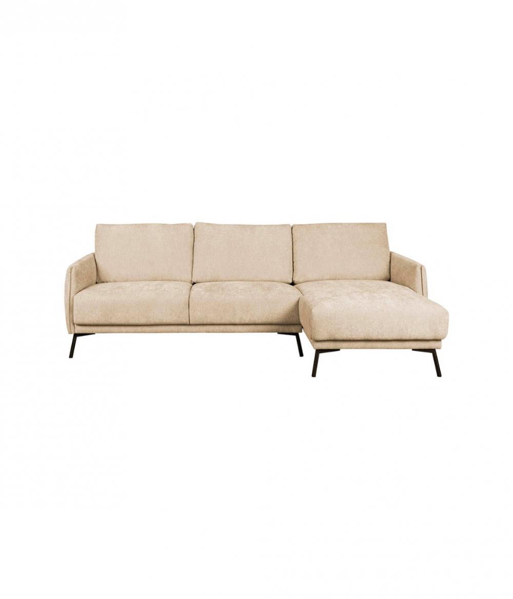 dutchbone Harper 4 5 Zitsbank Rechts Naturel