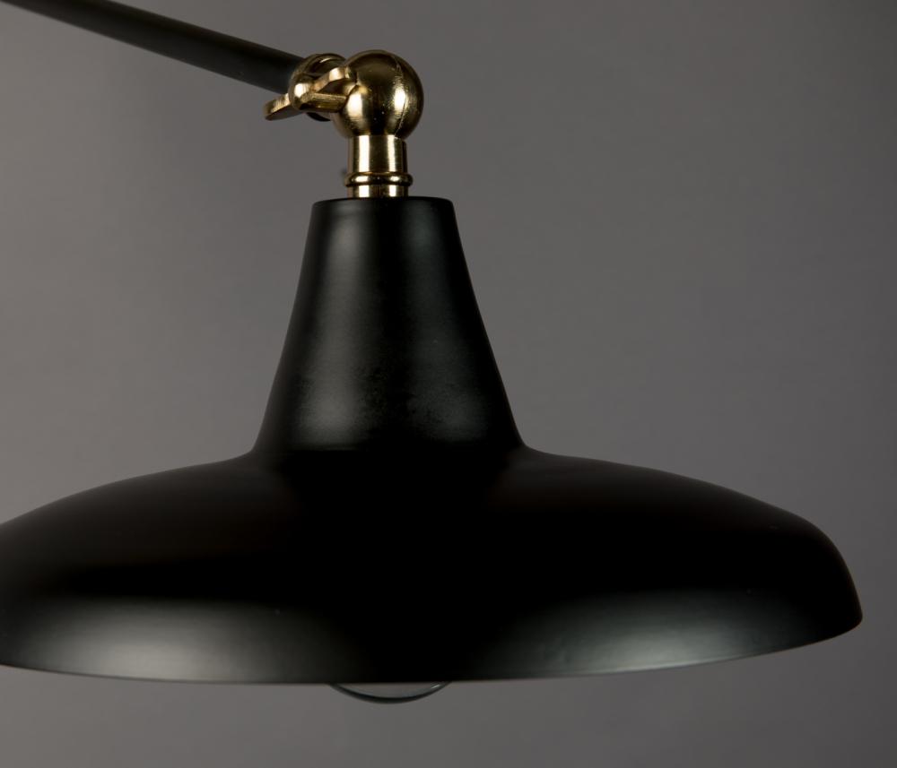 Dutchbone Hector Wandlamp Zwart