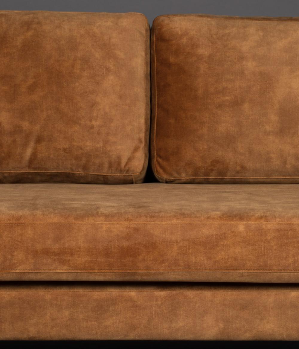 Dutchbone Houda 3 Zitsbank Caramel
