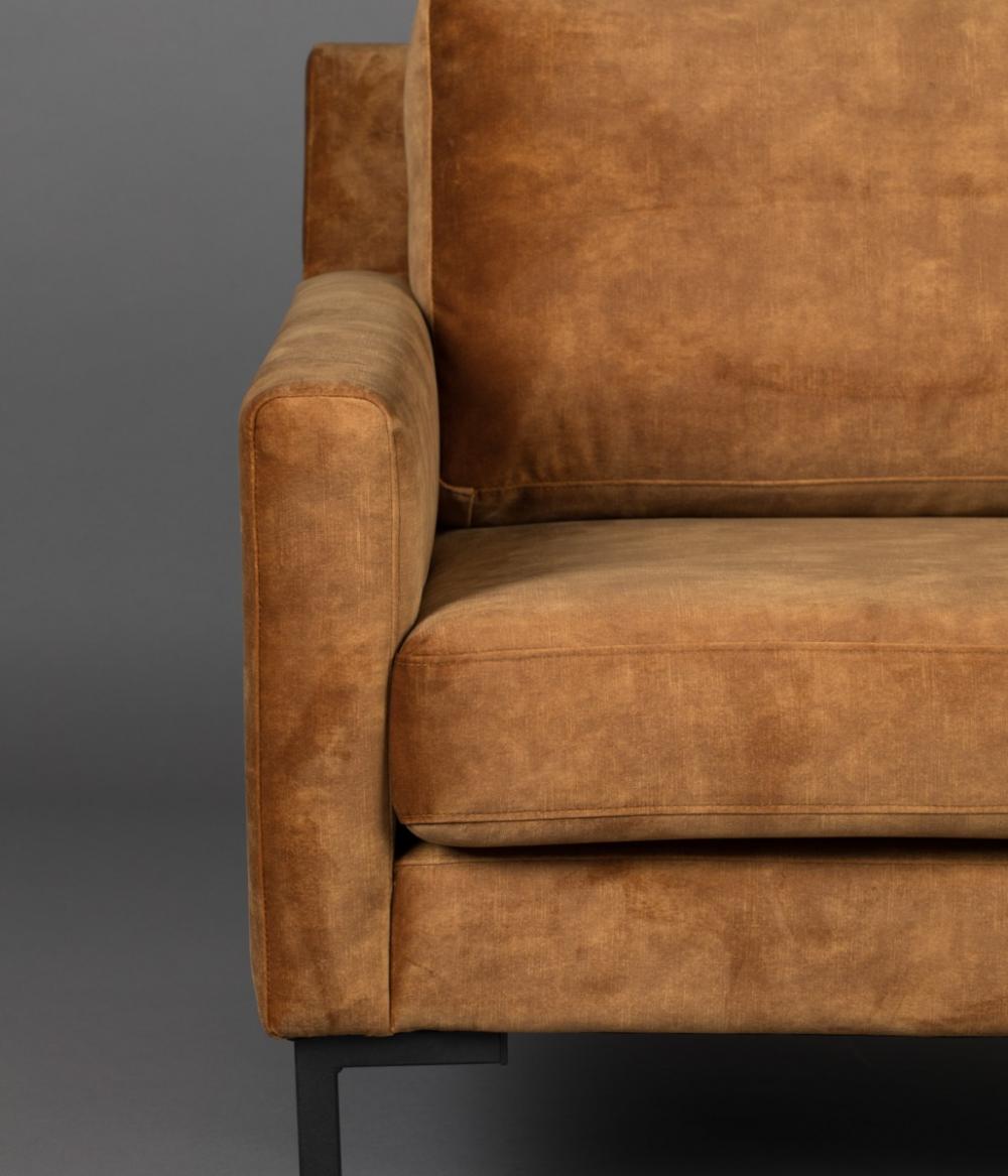 Dutchbone Houda Loveseat Caramel