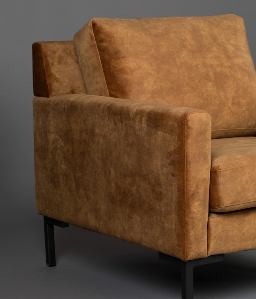 Dutchbone Houda Loveseat Caramel