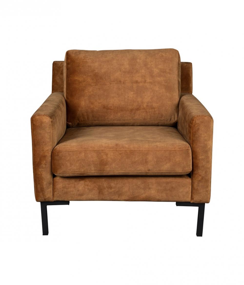 dutchbone Houda Loveseat Caramel