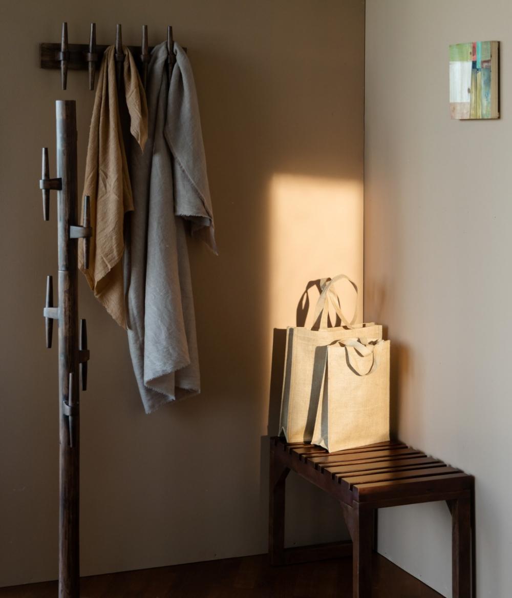 Dutchbone Jakub Bankje Walnoot