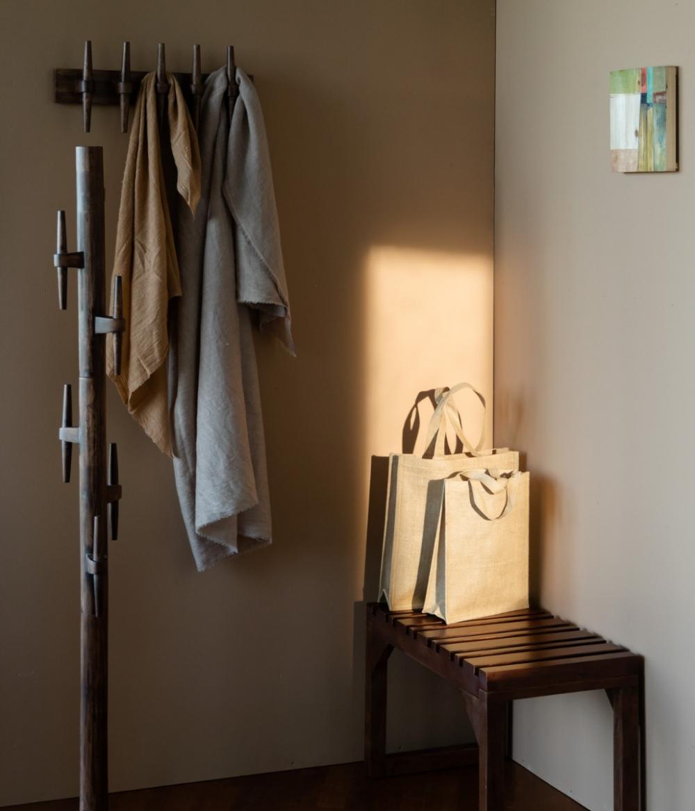 Dutchbone Jakub Wandkapstok Walnoot