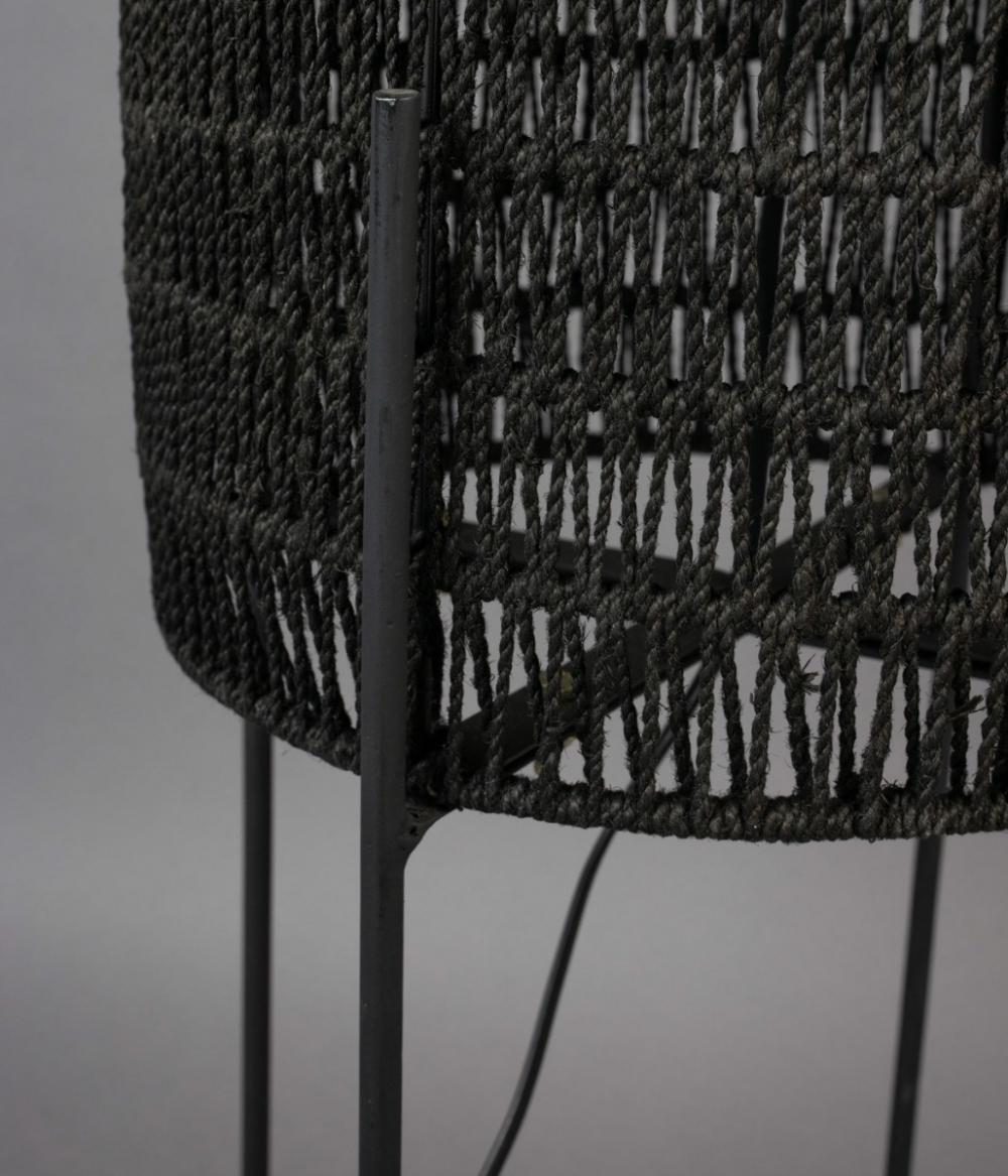 Dutchbone Kari Vloerlamp Zwart