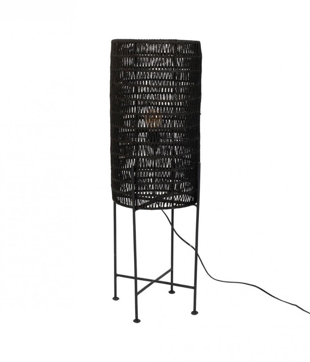 dutchbone Kari Vloerlamp Zwart