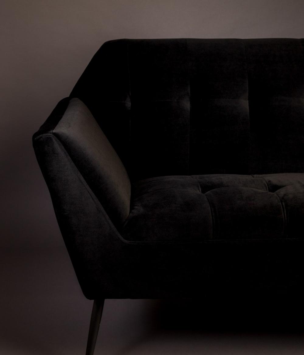 Dutchbone Kate 2 Zitsbank Zwart