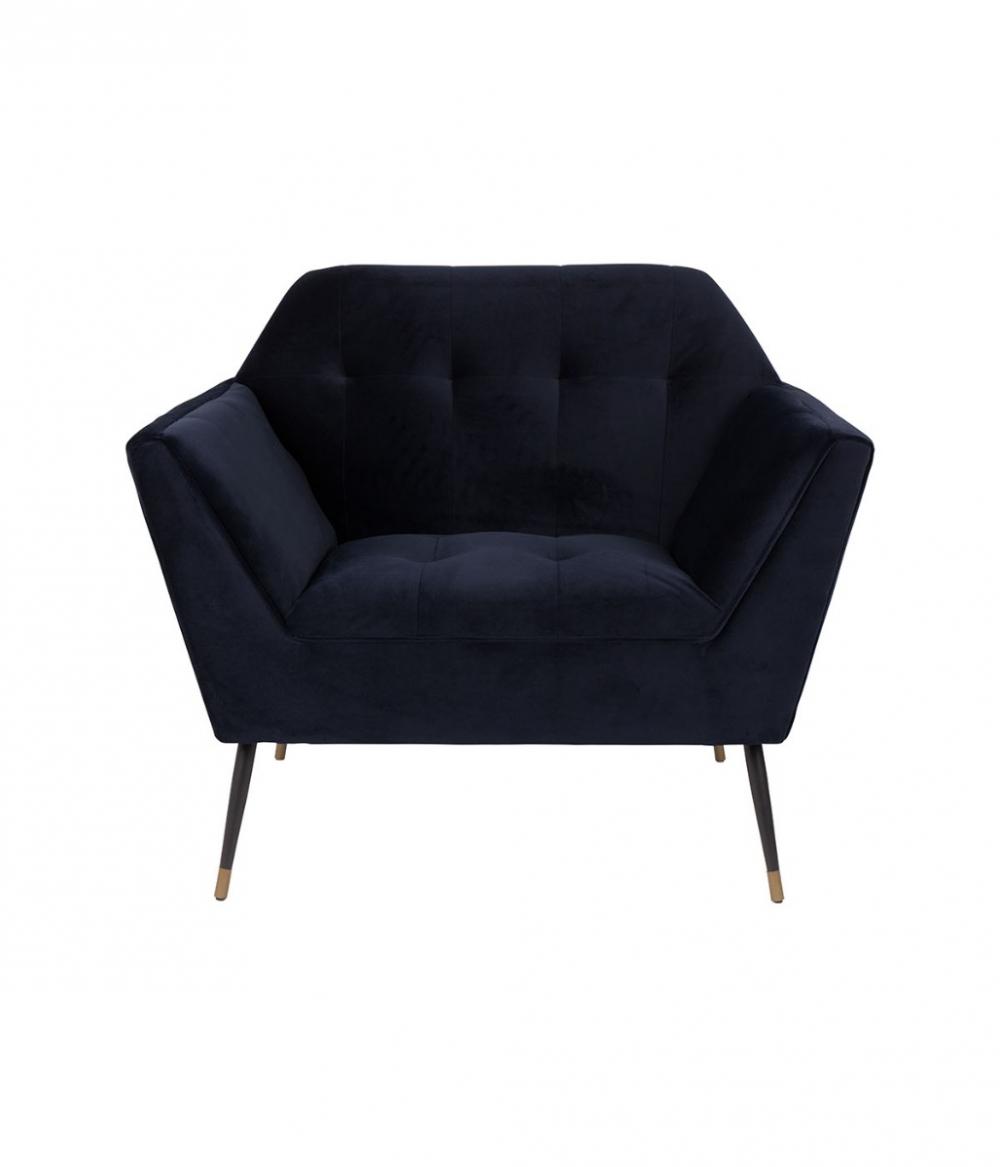 Dutchbone Kate Loungestoel Blauw