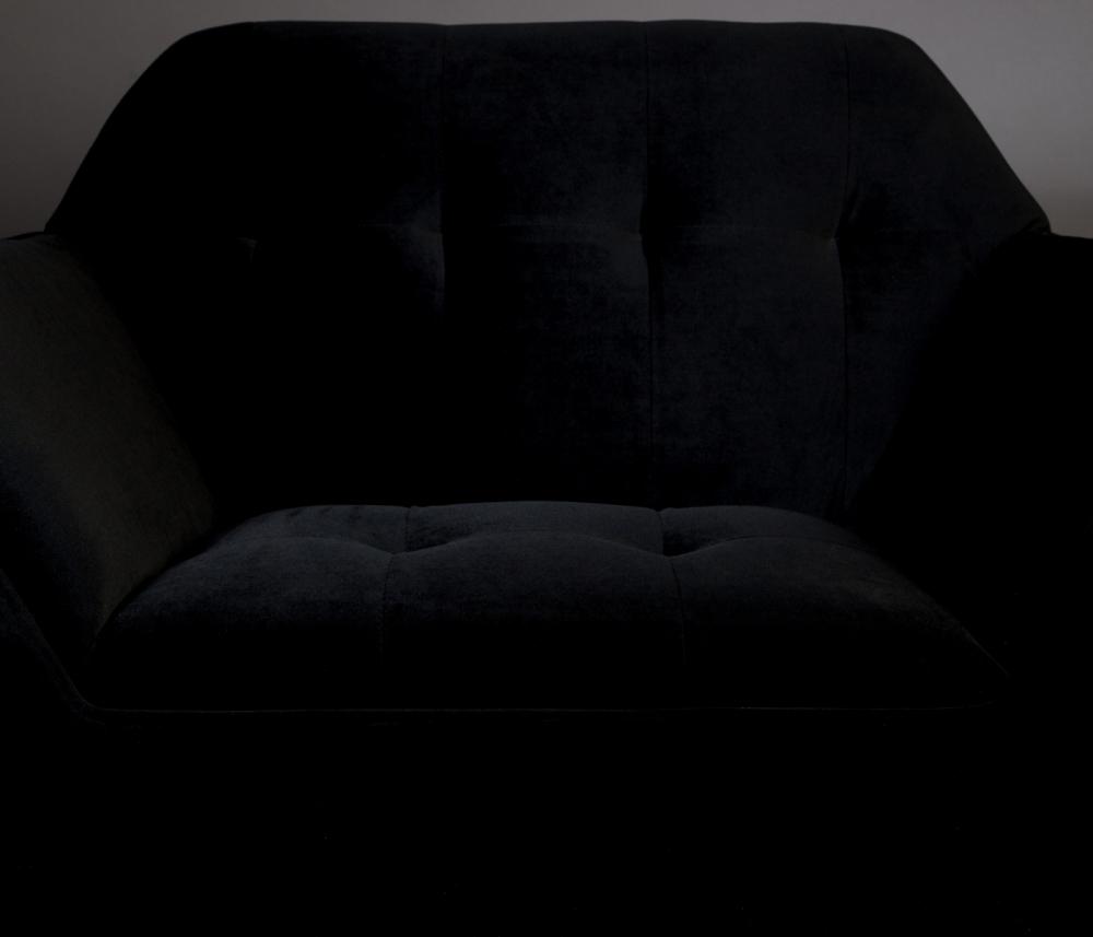 Dutchbone Kate Loungestoel Zwart