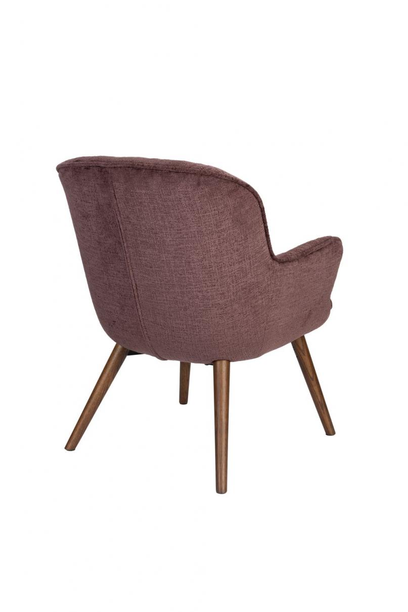 Dutchbone Lenn Fauteuil Plum