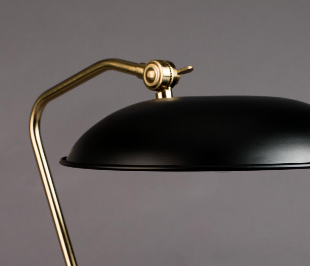 Dutchbone Liam Tafellamp Zwart