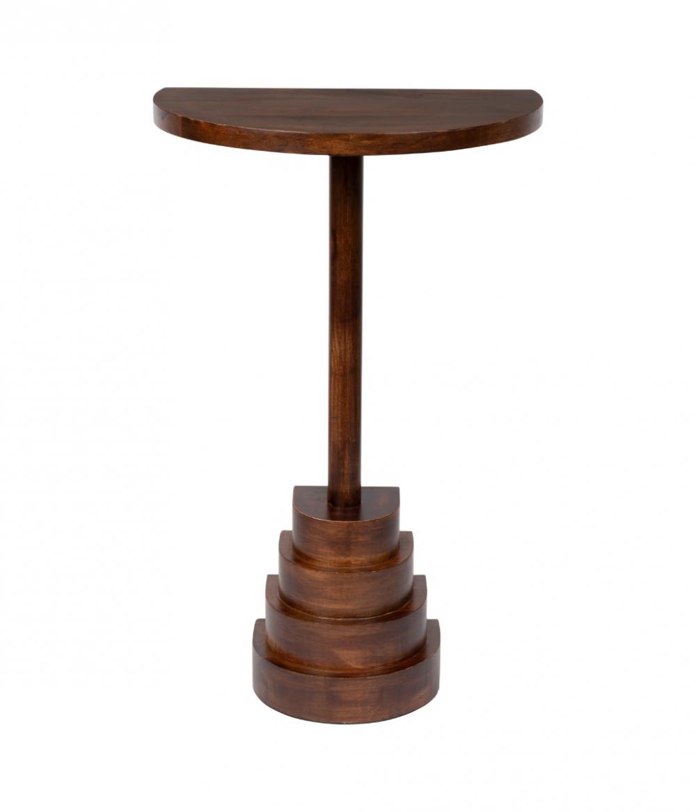 Dutchbone Lina Wand Bijzettafel Walnoot