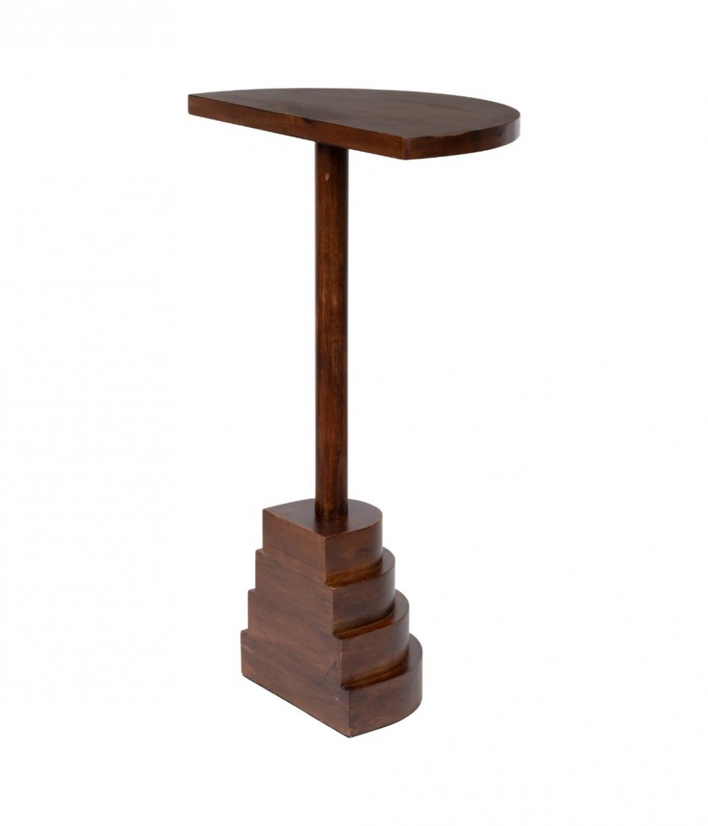 Dutchbone Lina Wand Bijzettafel Walnoot