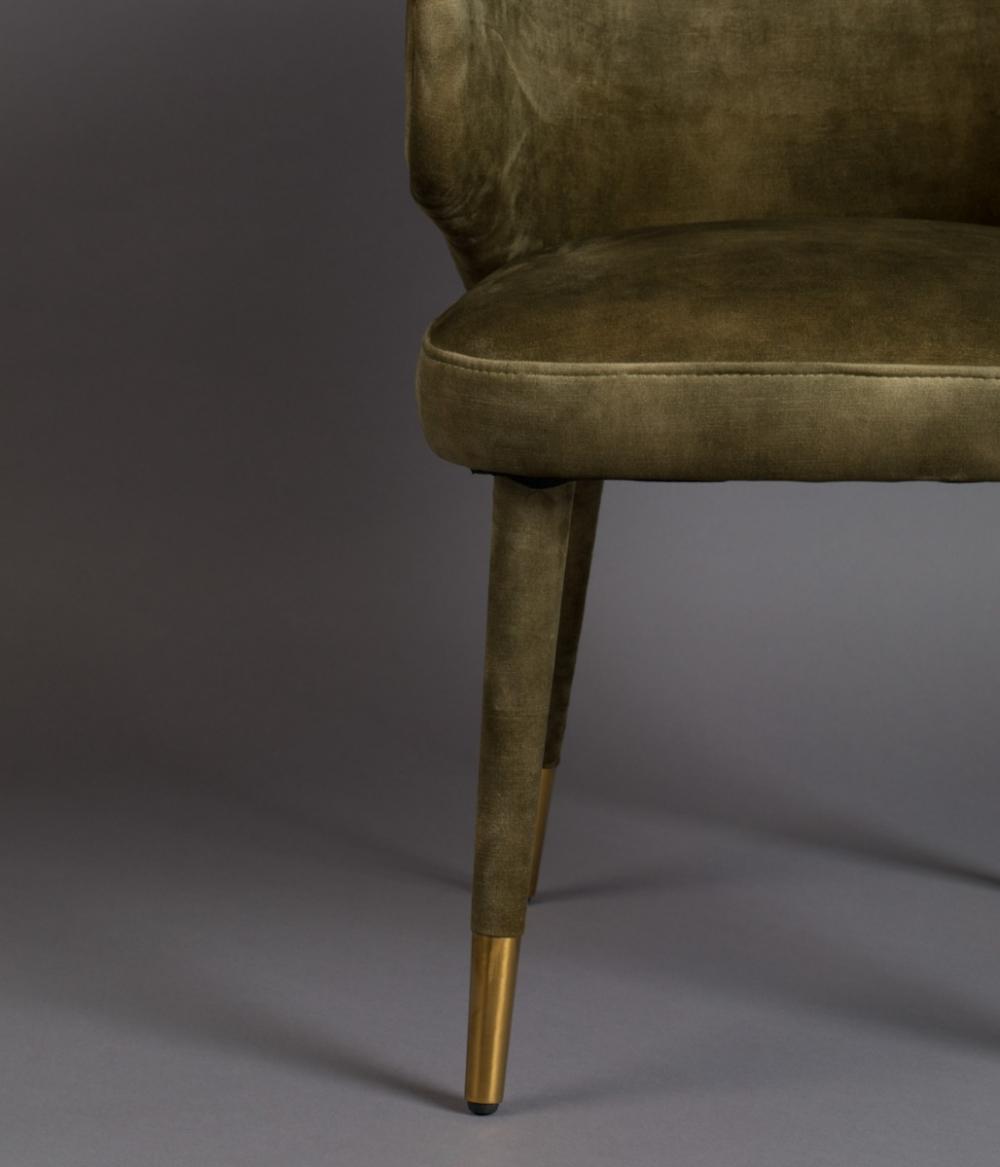 Dutchbone Lunar Stoel Moss