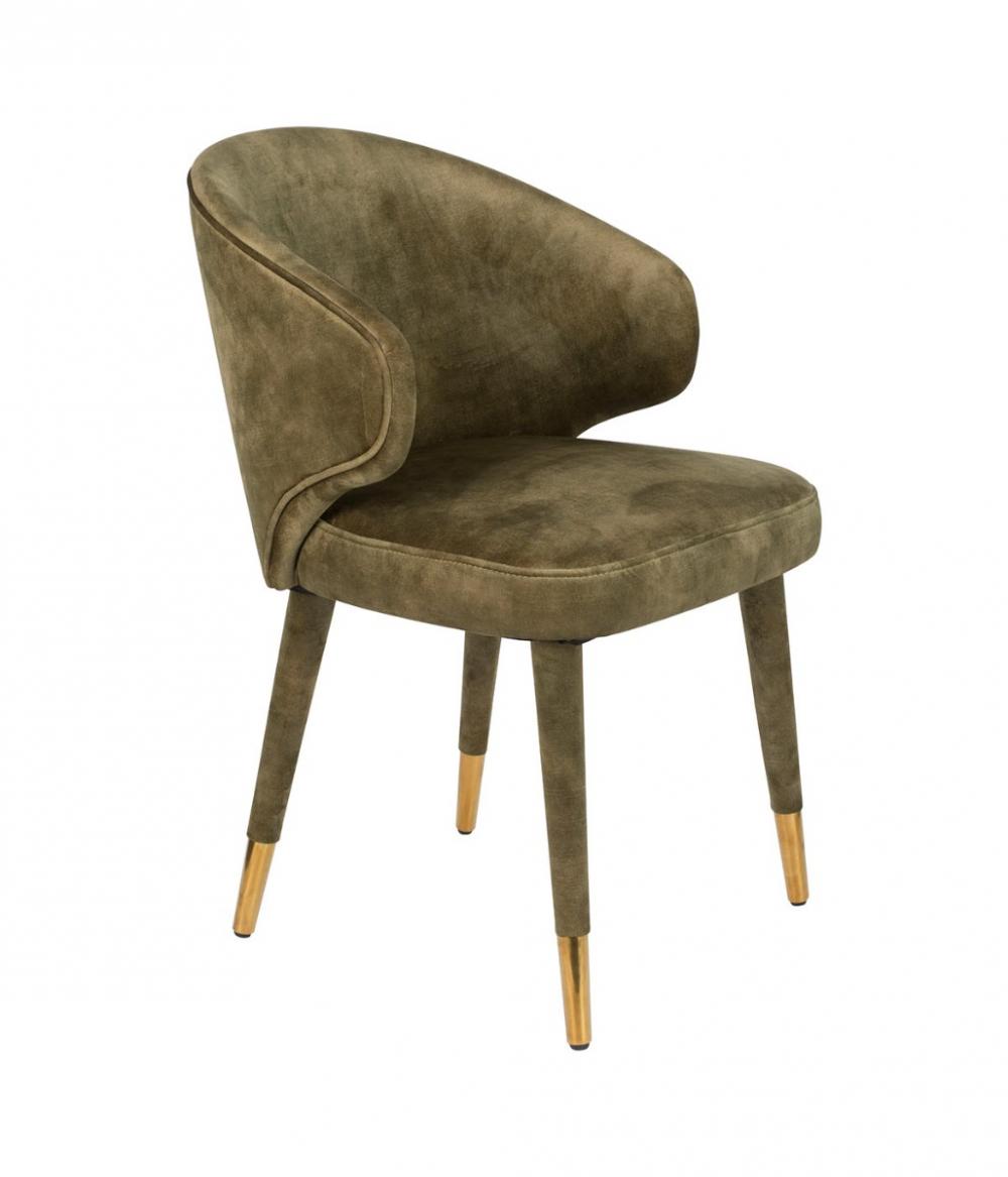 dutchbone Lunar Stoel Moss