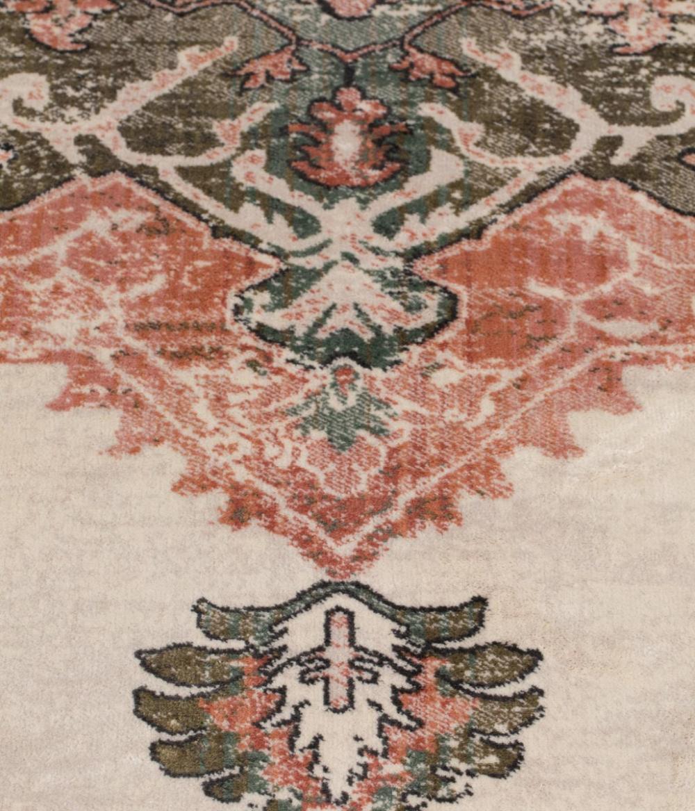 Dutchbone Mahal Vloerkleed Roze/Groen 200X300