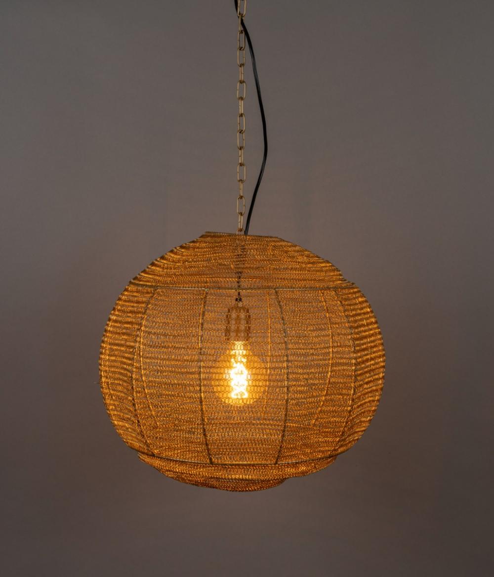 Dutchbone Meezan Hanglamp Goud M